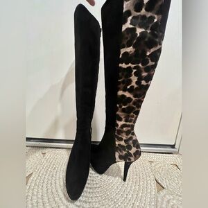 STUART WEITZMAN PONY HAIR BOOTS SZ 8!!!